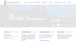Desktop Screenshot of dockside-restaurant.com